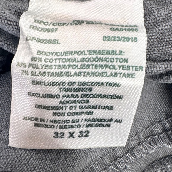 Dickies Flex Tough Max Work Pants Charcoal Gray Men Size 32x32 Relaxed Fit - Picture 9 of 11